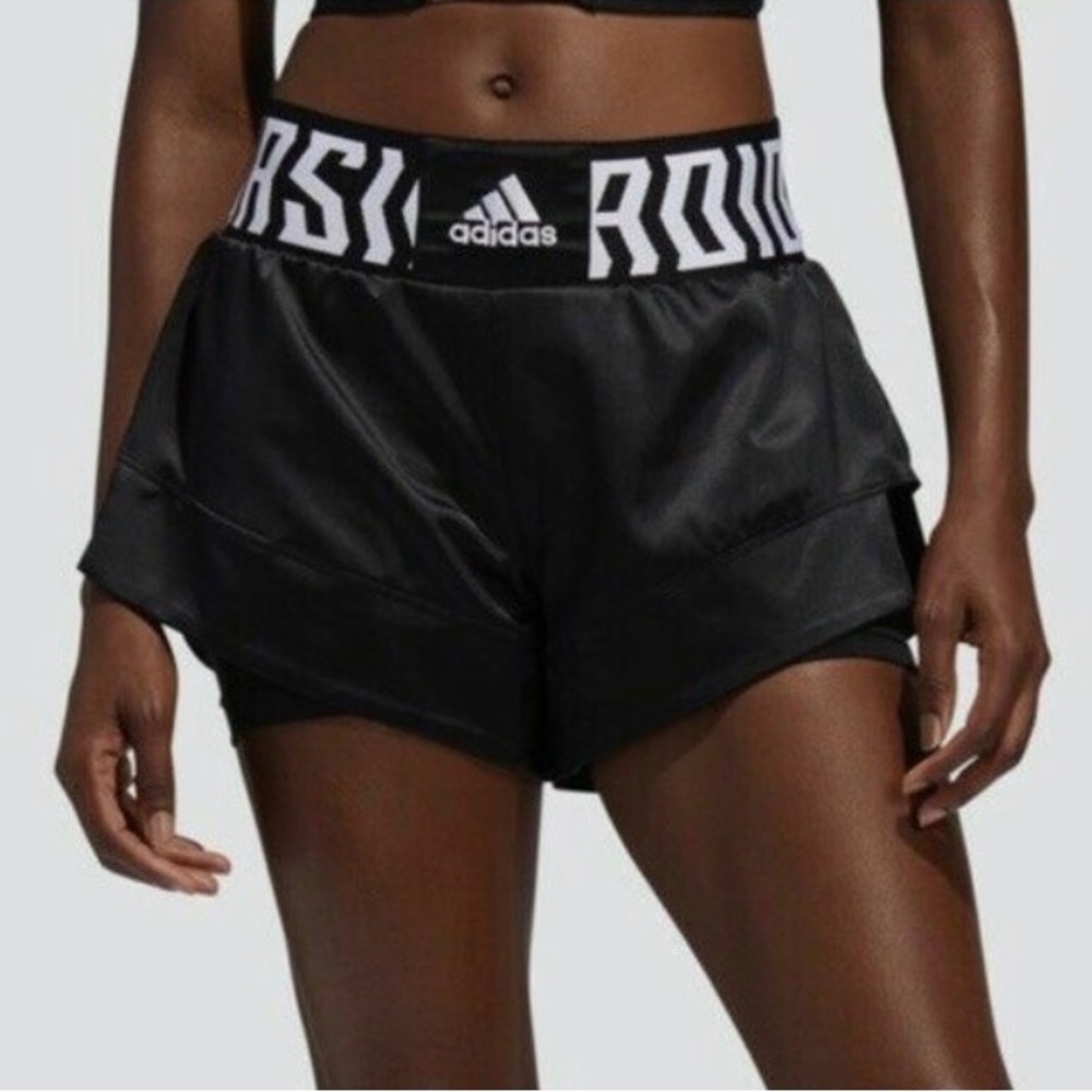 Adidas Women's Black TKO Training Shorts
